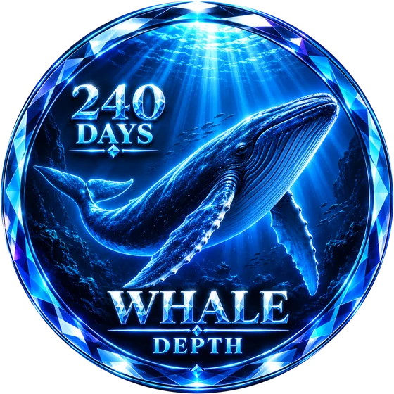 Whale badge, Day 240